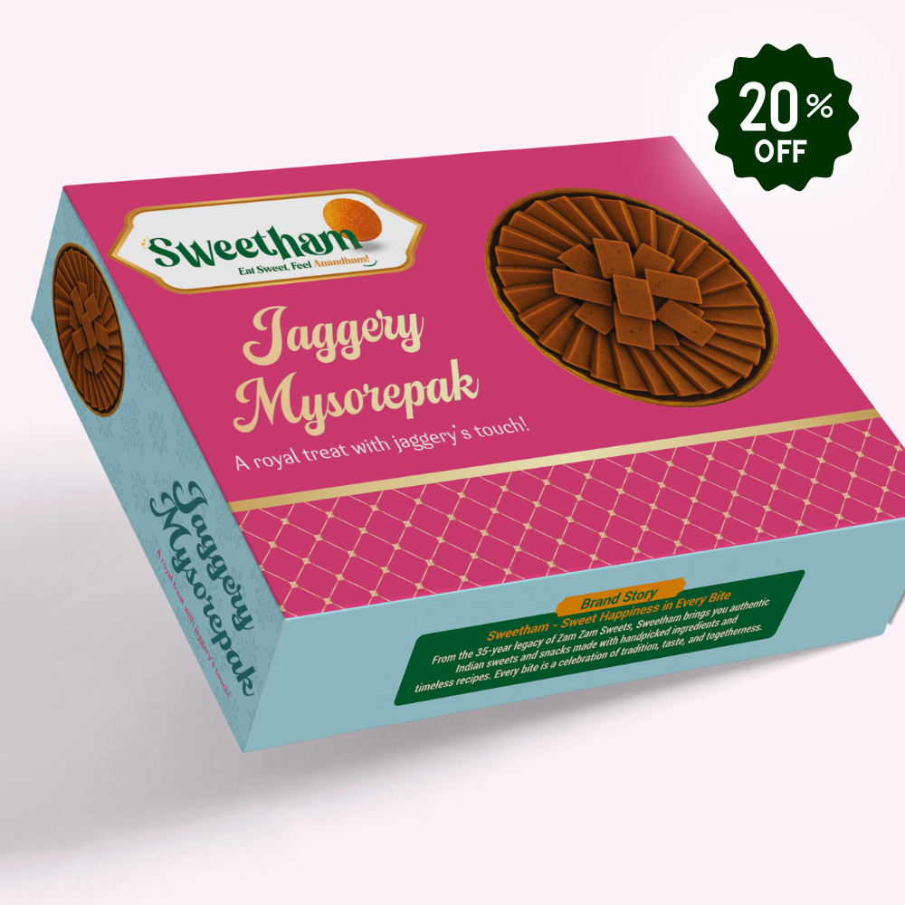 JAGGERY MYSOREPAK (NATTU SAKARAI)
