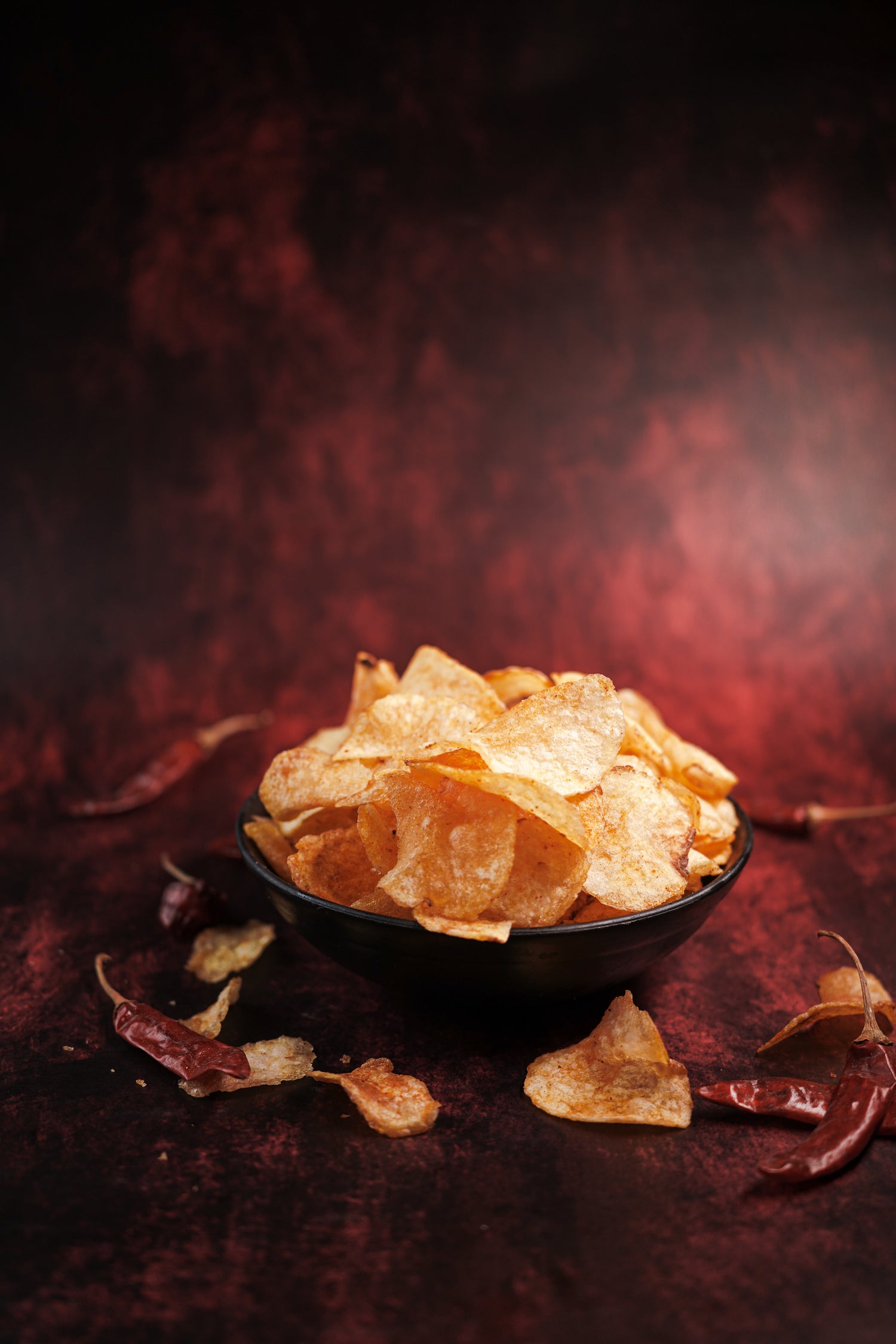 CRISPY POTATO CHIPS(SPICY)